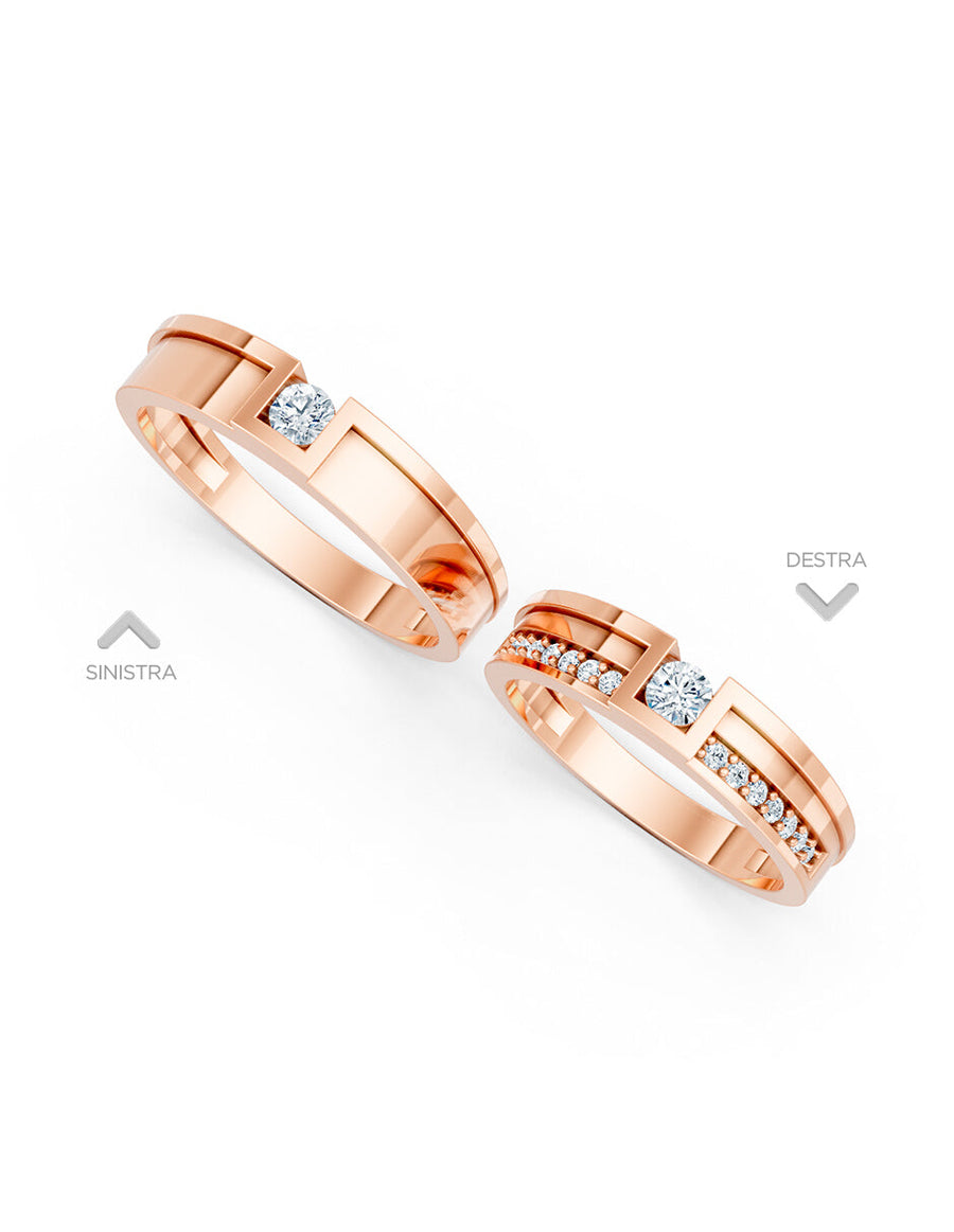 Argolla de matrimonio - unión perfecta - UNITI231