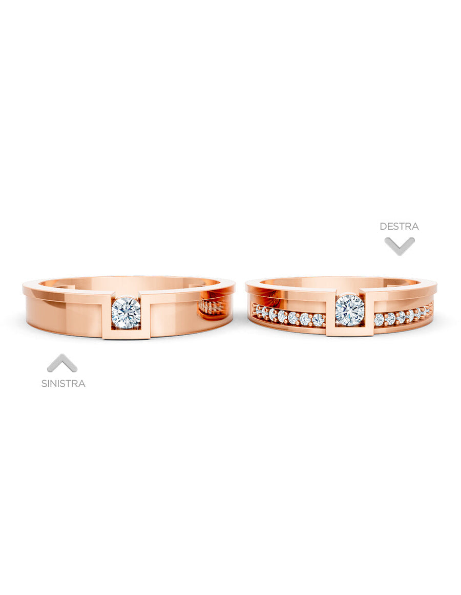 Argolla de matrimonio - unión perfecta - UNITI231