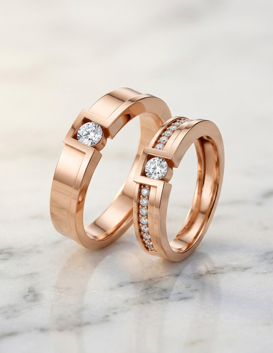 Argolla de matrimonio - unión perfecta - UNITI231