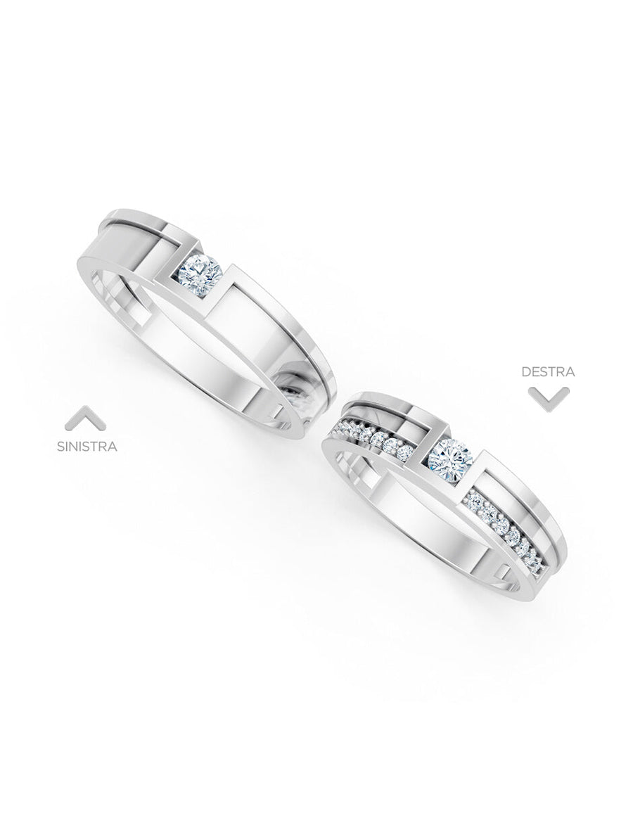 Argolla de matrimonio - unión perfecta - UNITI231