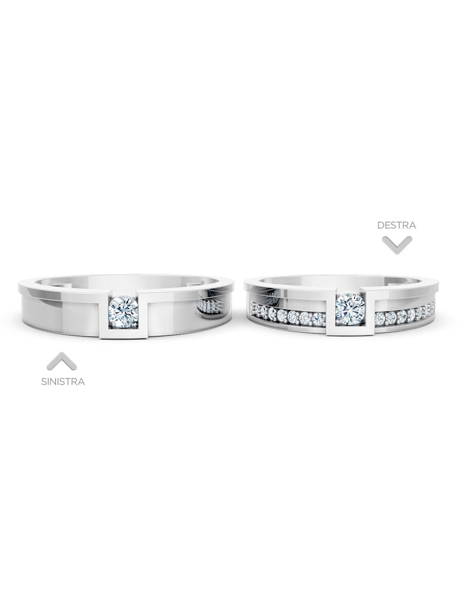 Argolla de matrimonio - unión perfecta - UNITI231