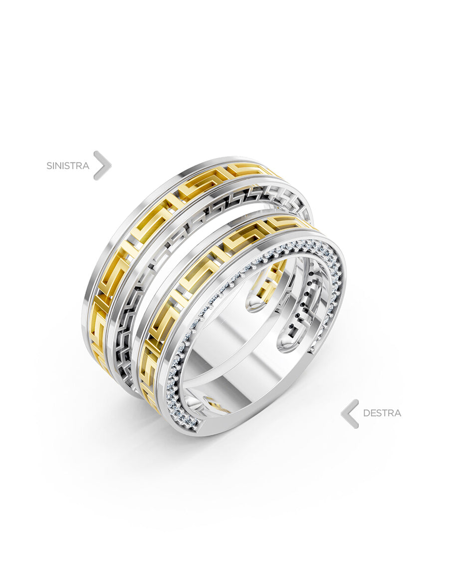 Argolla de matrimonio - unión perfecta - UNITI232