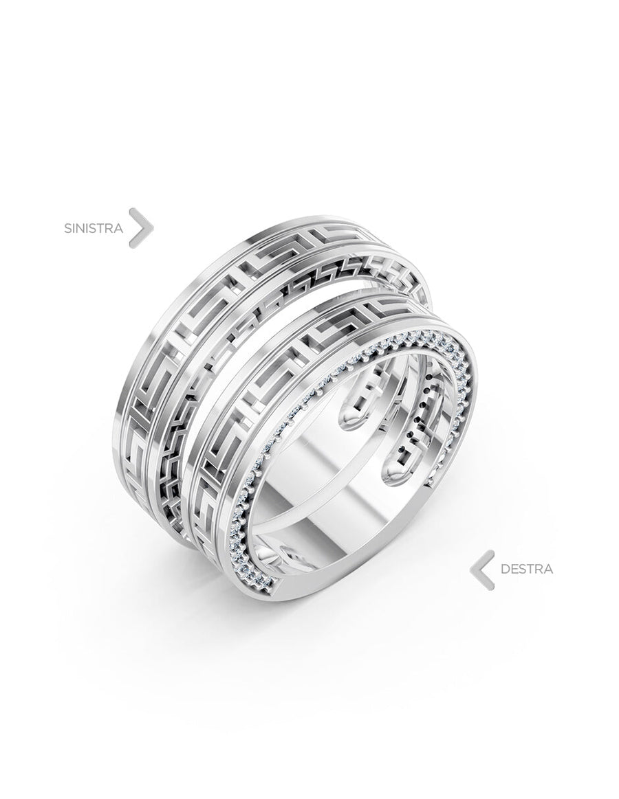 Argolla de matrimonio - unión perfecta - UNITI232