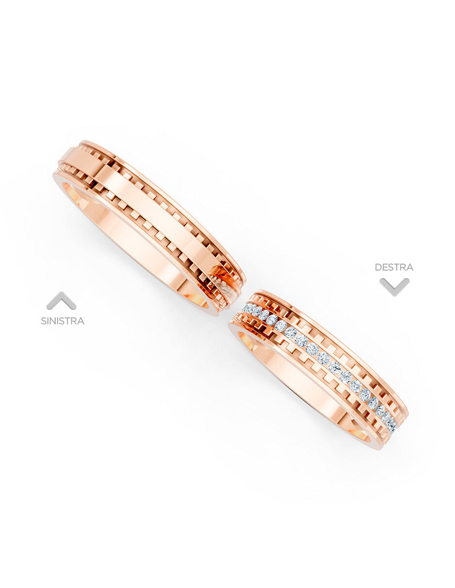 Argolla de matrimonio - unión perfecta - UNITI233