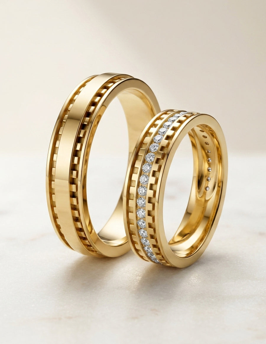 Argolla de matrimonio - unión perfecta - UNITI233