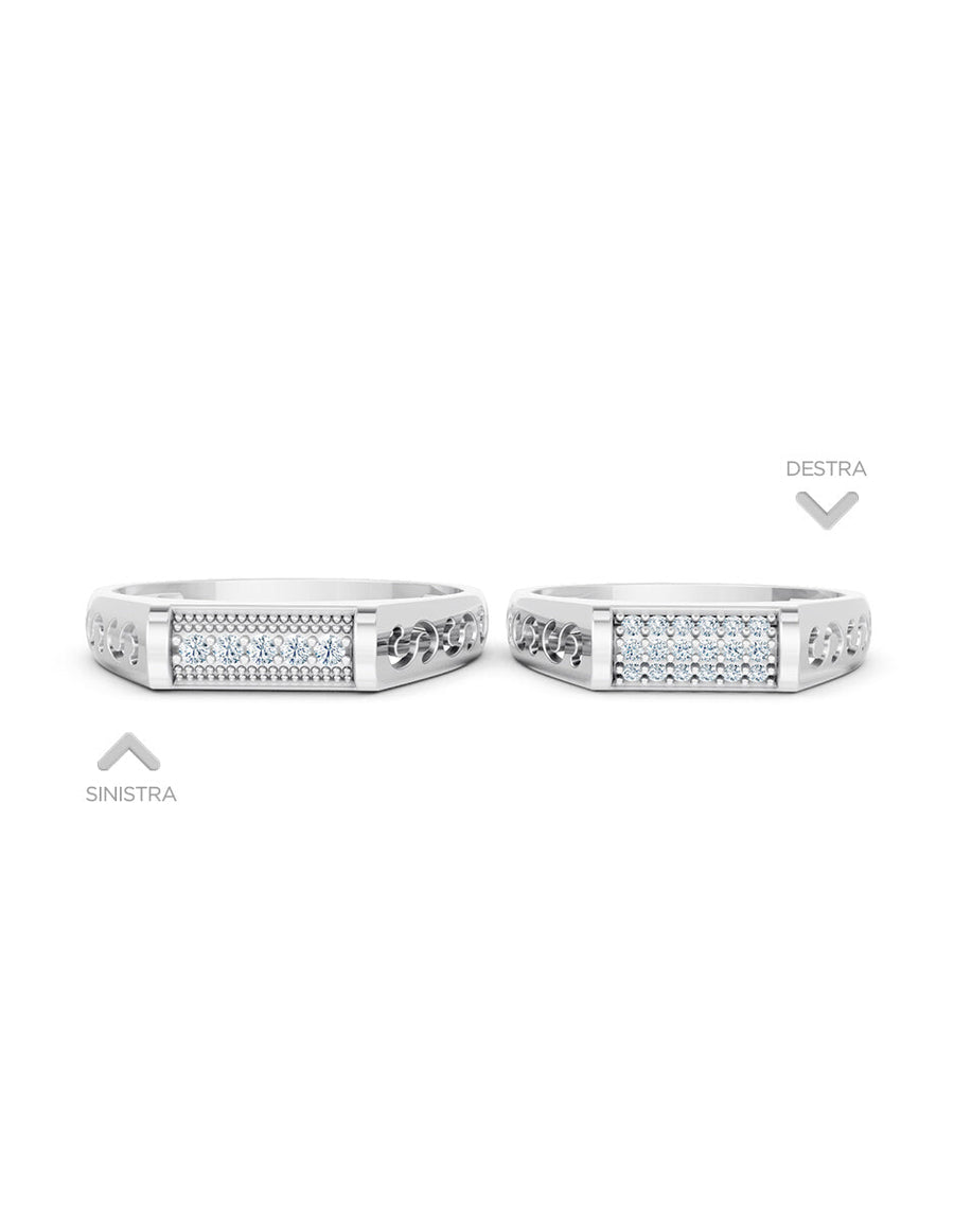 Argolla de matrimonio - unión perfecta - UNITI234