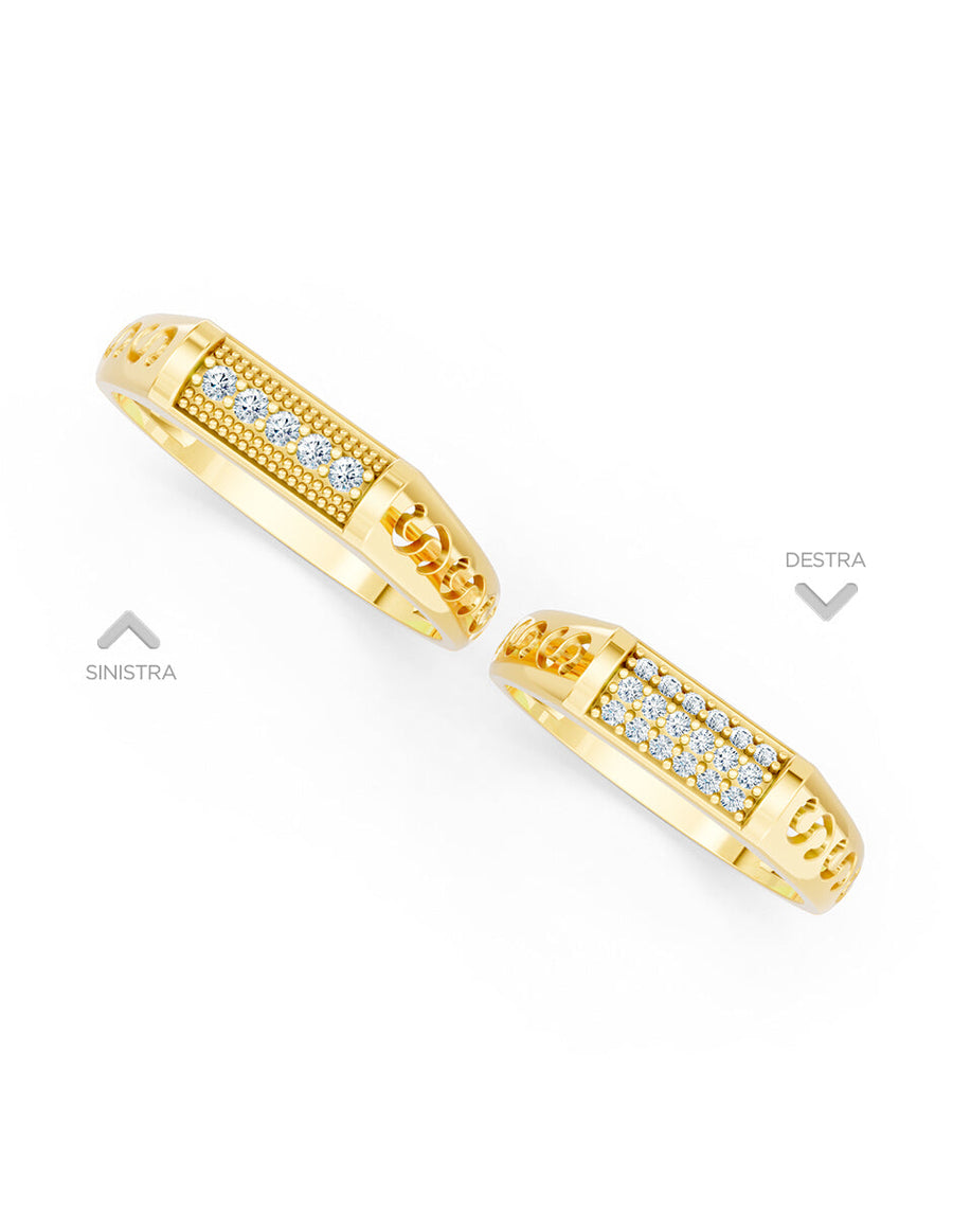 Argolla de matrimonio - unión perfecta - UNITI234