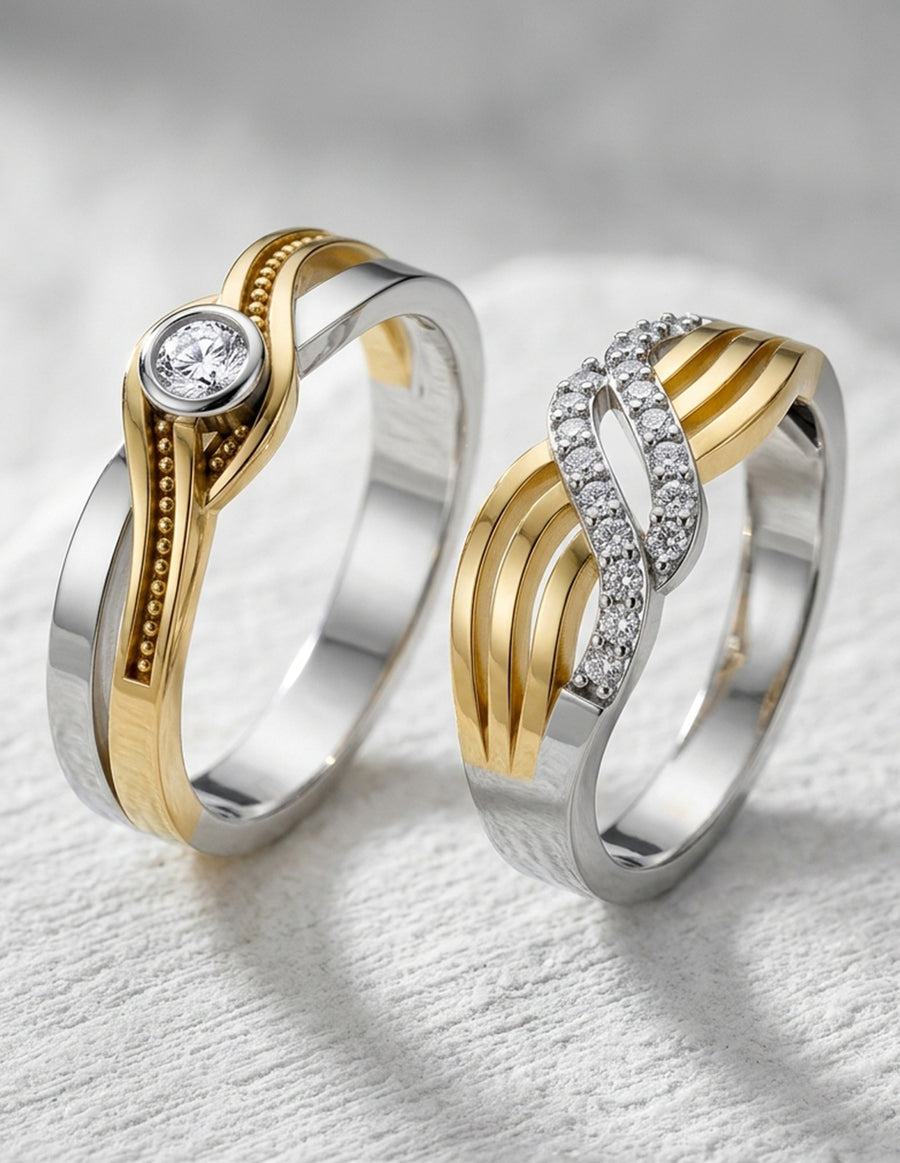 Argolla de matrimonio - unión perfecta - UNITI235