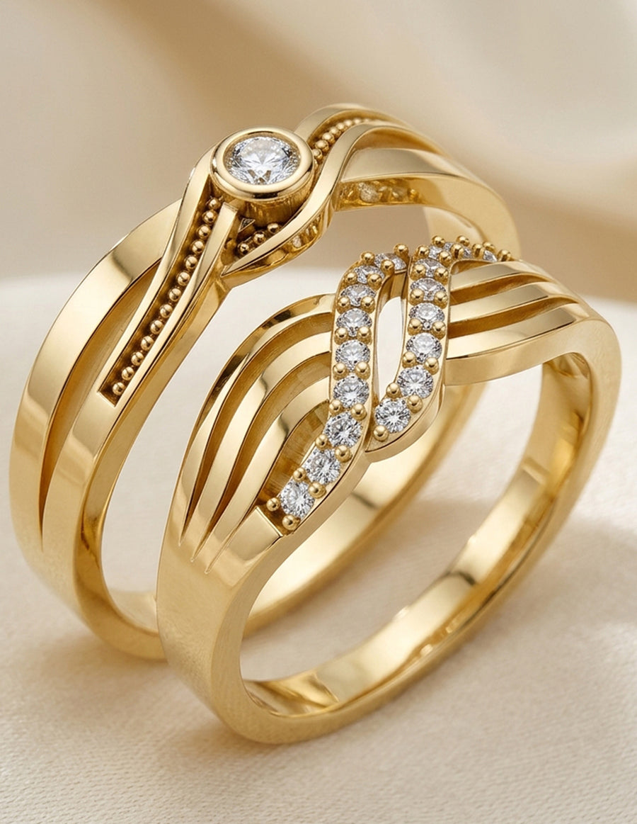 Argolla de matrimonio - unión perfecta - UNITI235