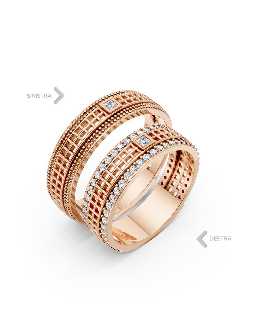 Argolla de matrimonio - unión perfecta - UNITI236