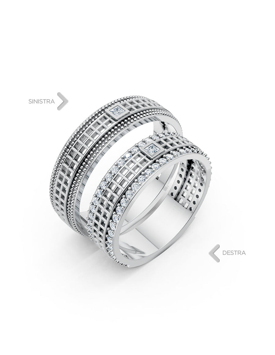 Argolla de matrimonio - unión perfecta - UNITI236