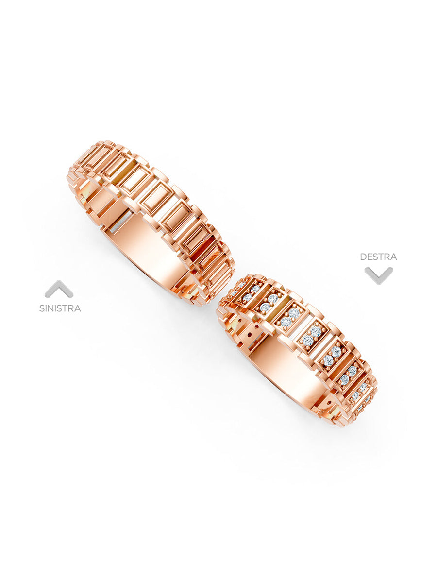 Argolla de matrimonio - unión perfecta - UNITI237
