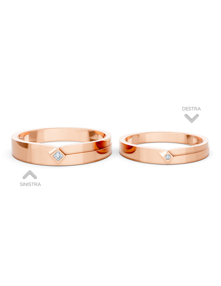 Argolla de matrimonio - unión perfecta - UNITI238