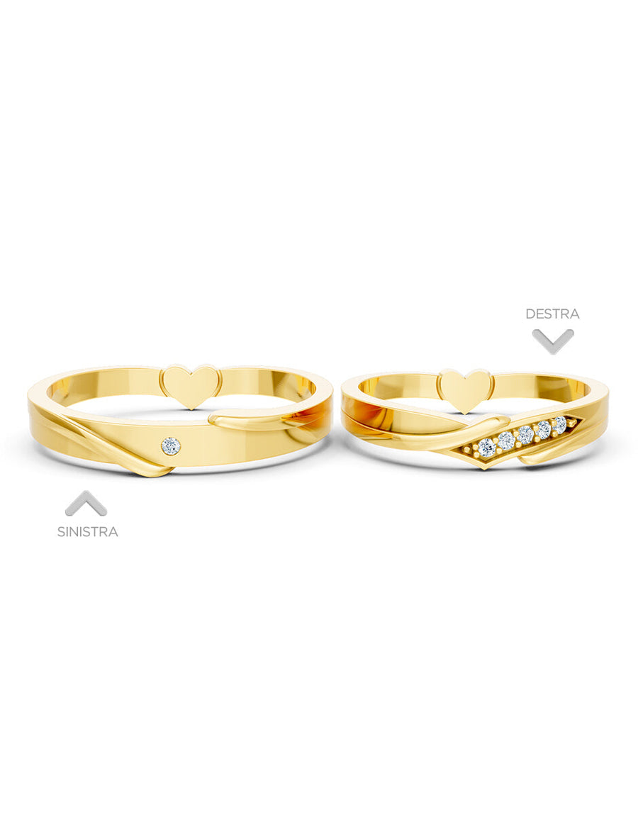 Argolla de matrimonio - unión perfecta - UNITI239