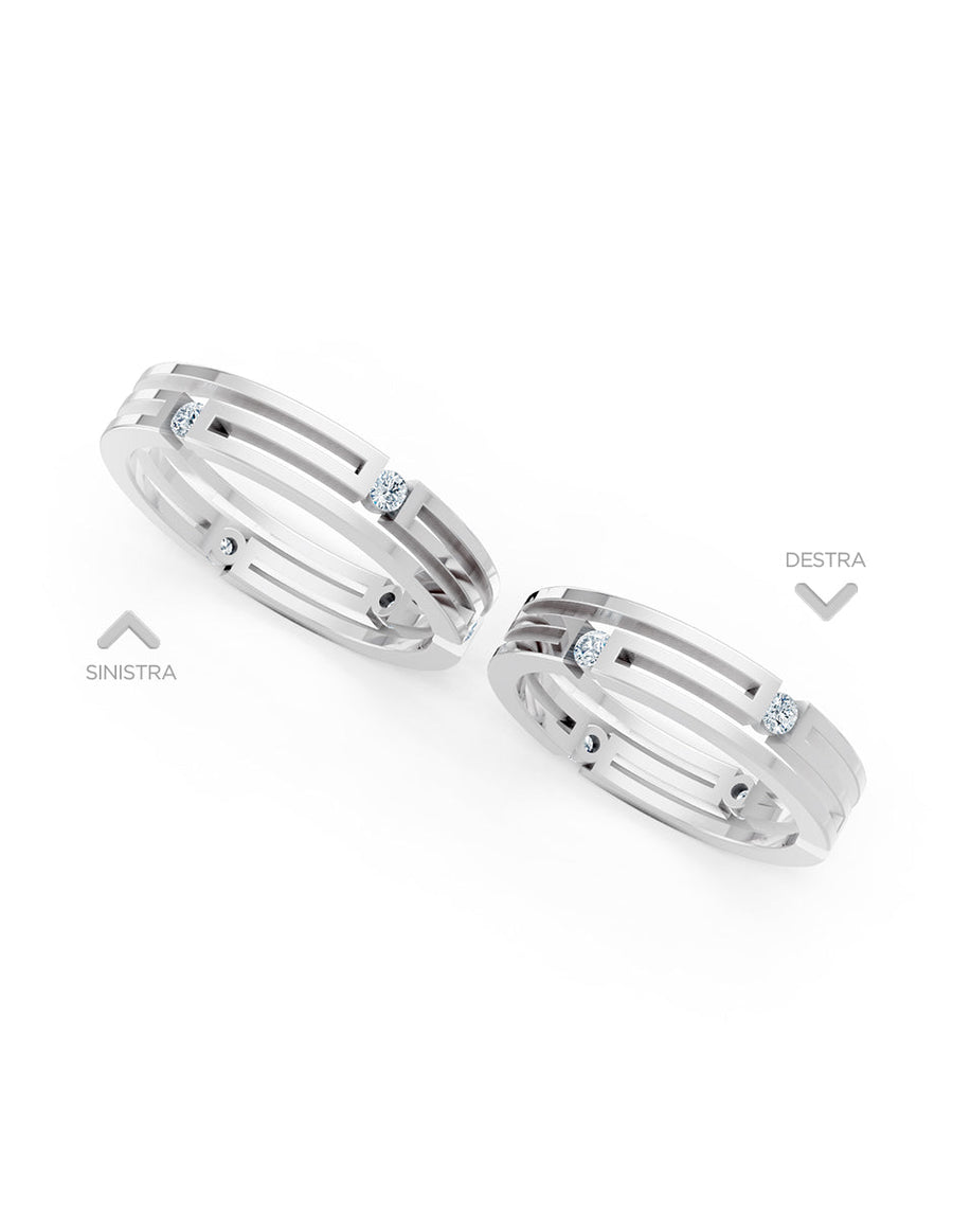 Argolla de matrimonio - unión perfecta - UNITI24