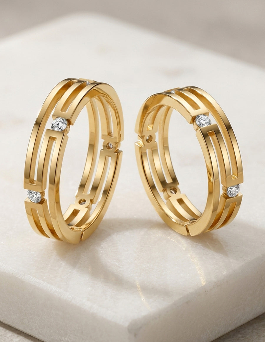 Argolla de matrimonio - unión perfecta - UNITI24