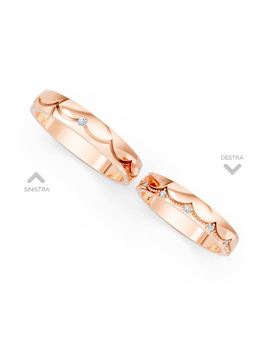 Argolla de matrimonio - unión perfecta - UNITI241