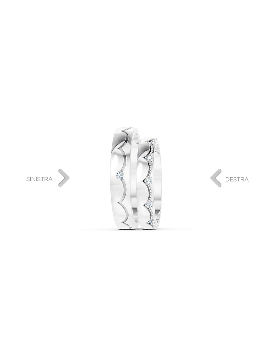 Argolla de matrimonio - unión perfecta - UNITI241