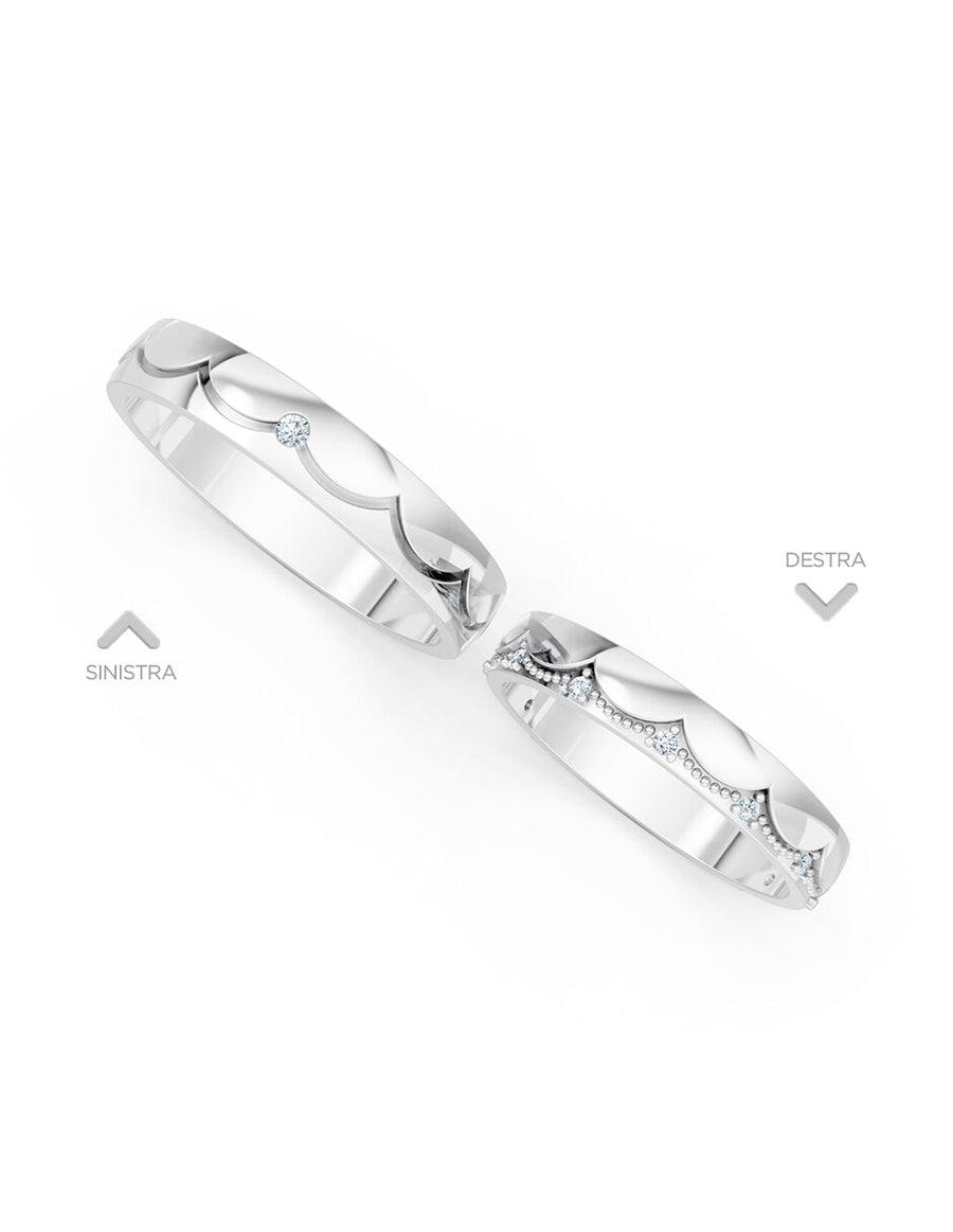 Argolla de matrimonio - unión perfecta - UNITI241