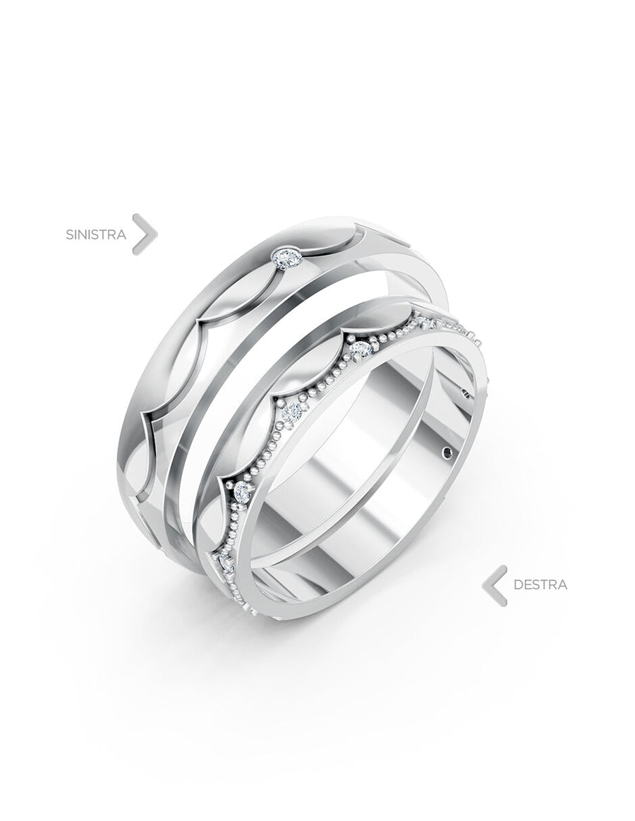 Argolla de matrimonio - unión perfecta - UNITI241