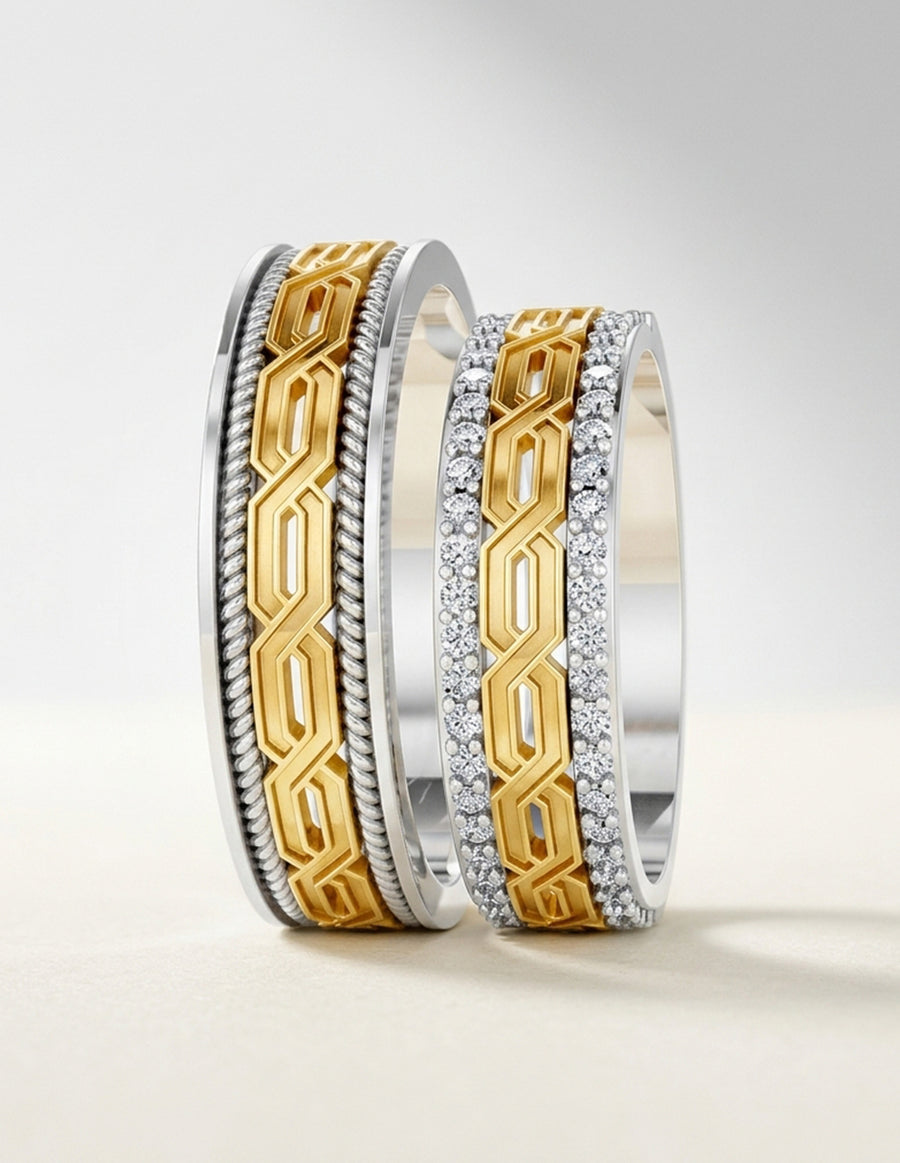 Argolla de matrimonio - unión perfecta - UNITI244