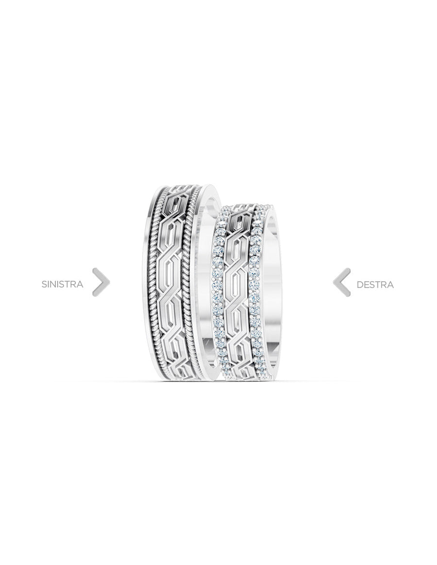 Argolla de matrimonio - unión perfecta - UNITI244