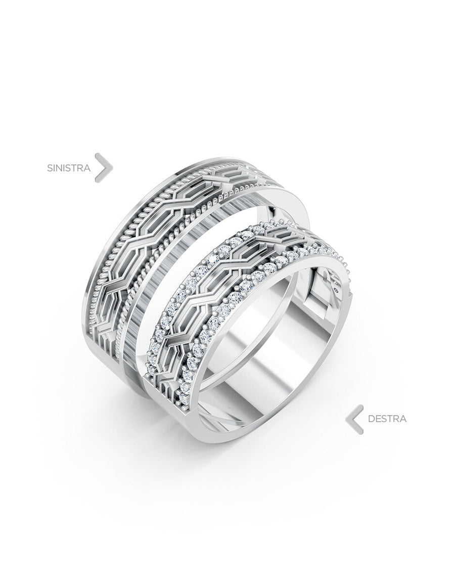 Argolla de matrimonio - unión perfecta - UNITI244