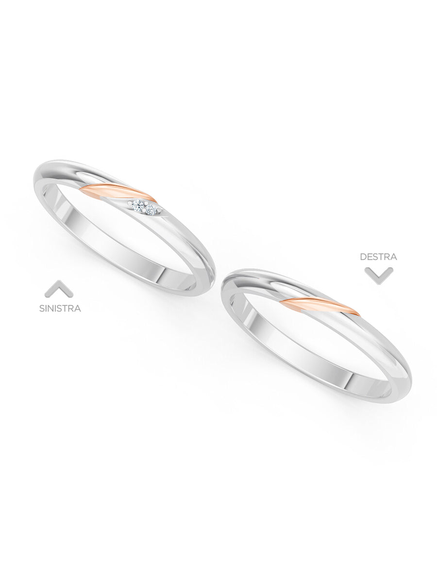 Argolla de matrimonio - unión perfecta - UNITI245