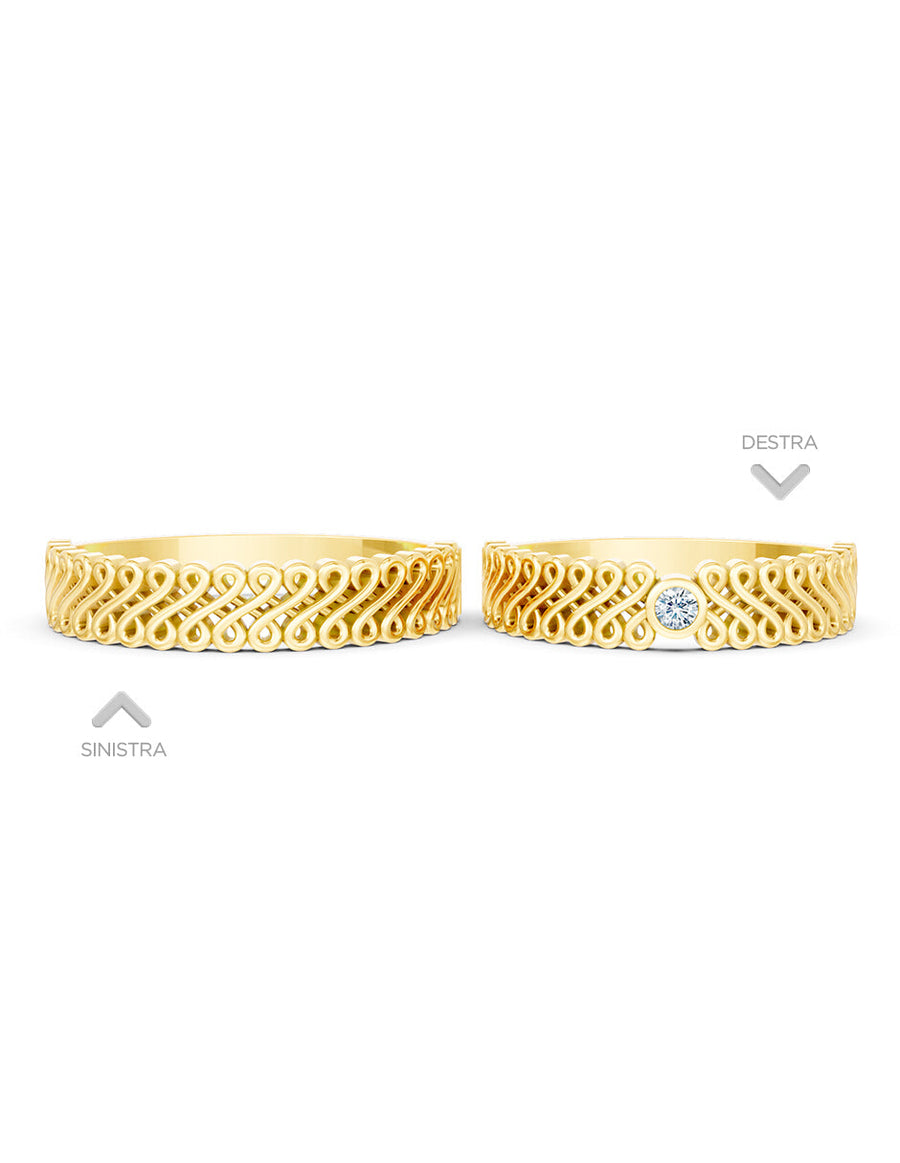 Argolla de matrimonio - unión perfecta - UNITI247