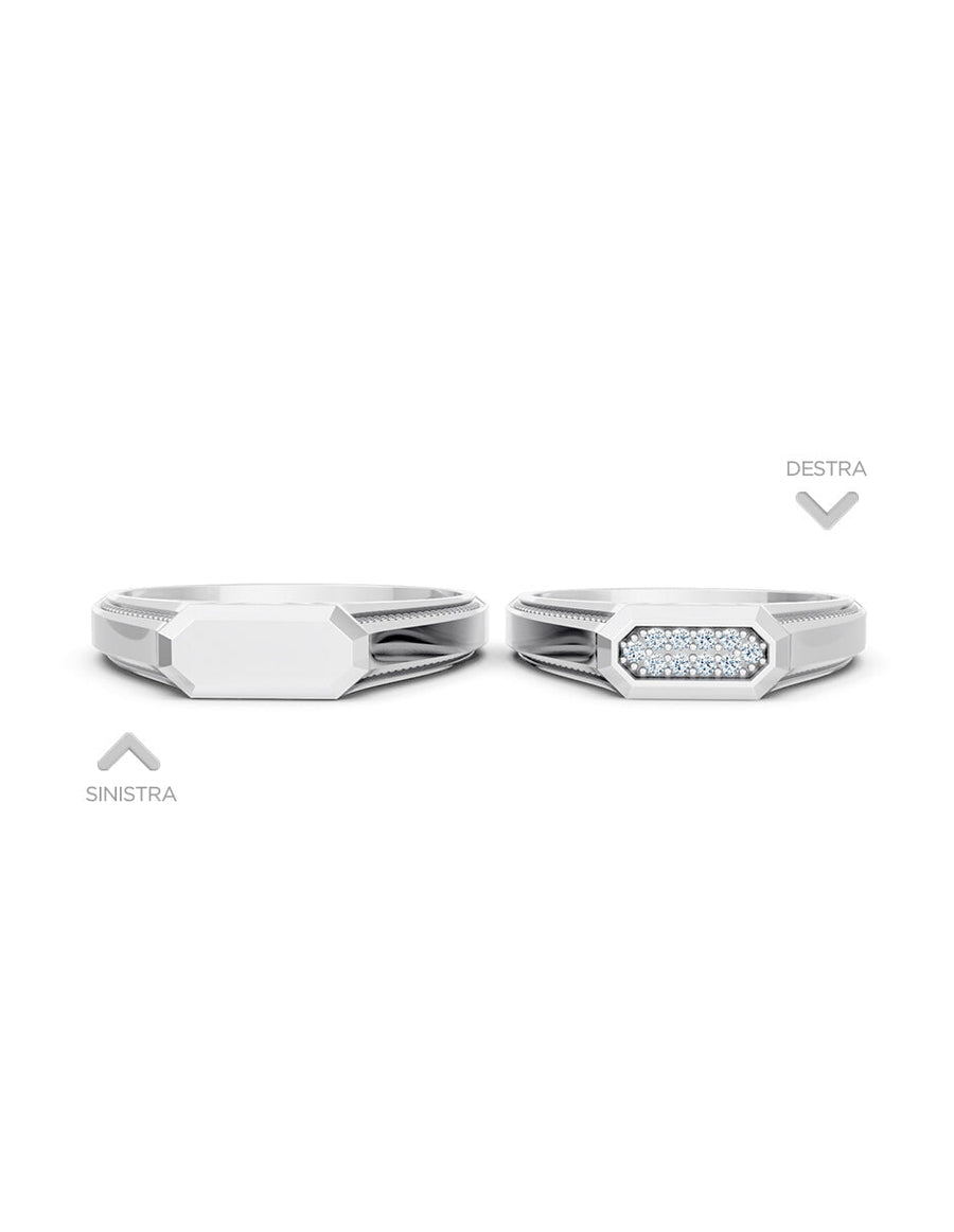Argolla de matrimonio - unión perfecta - UNITI248