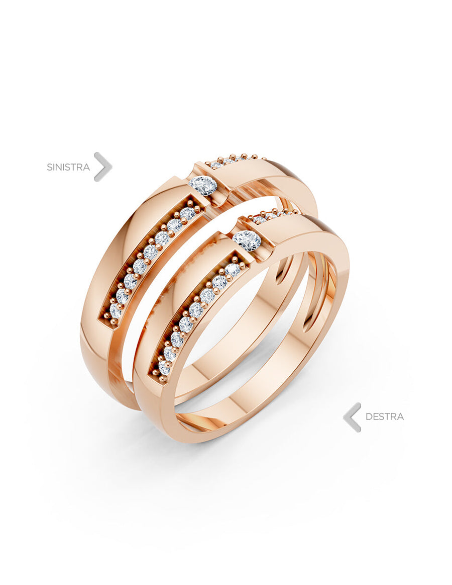 Argolla de matrimonio - unión perfecta - UNITI249