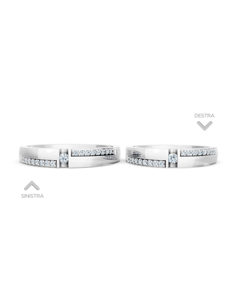 Argolla de matrimonio - unión perfecta - UNITI249