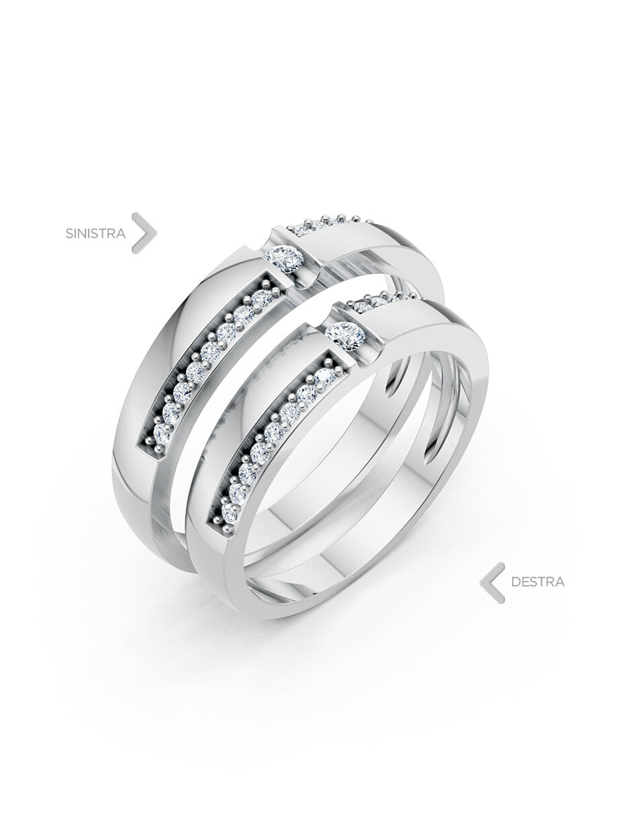 Argolla de matrimonio - unión perfecta - UNITI249
