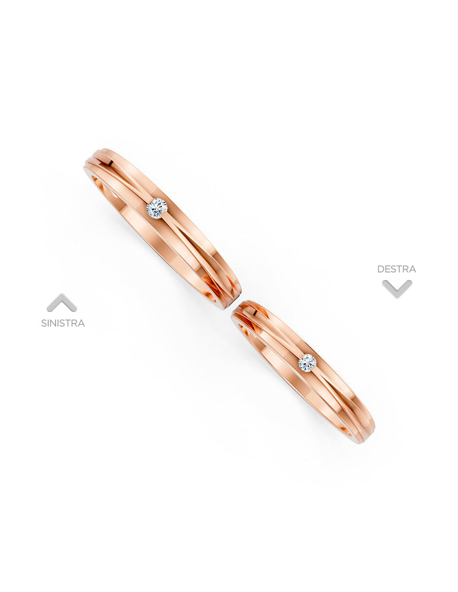 Argolla de matrimonio - unión perfecta - UNITI250