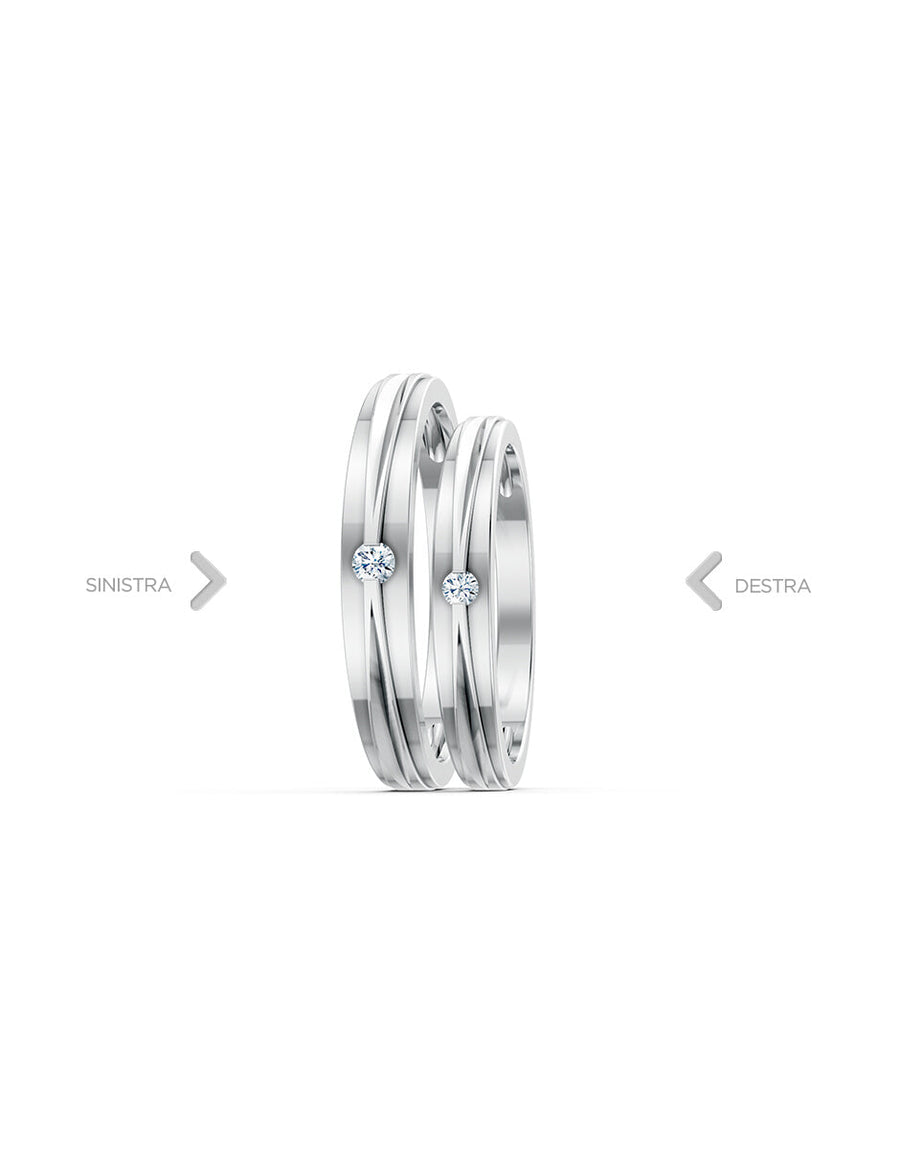 Argolla de matrimonio - unión perfecta - UNITI250