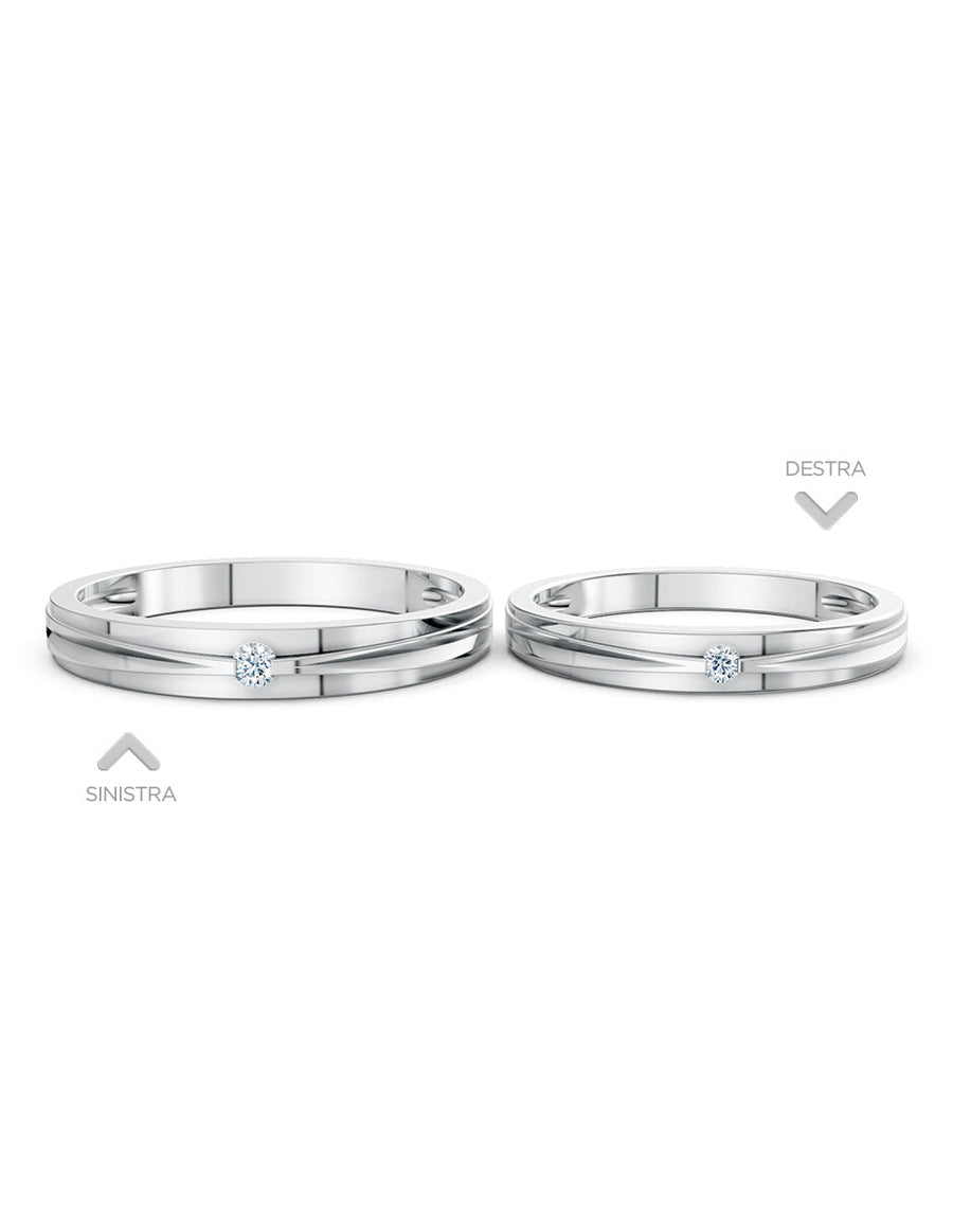 Argolla de matrimonio - unión perfecta - UNITI250