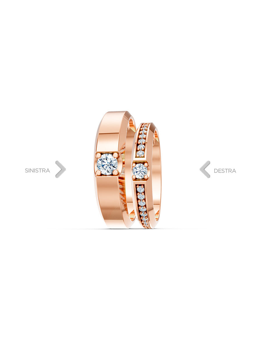 Argolla de matrimonio - unión perfecta - UNITI251