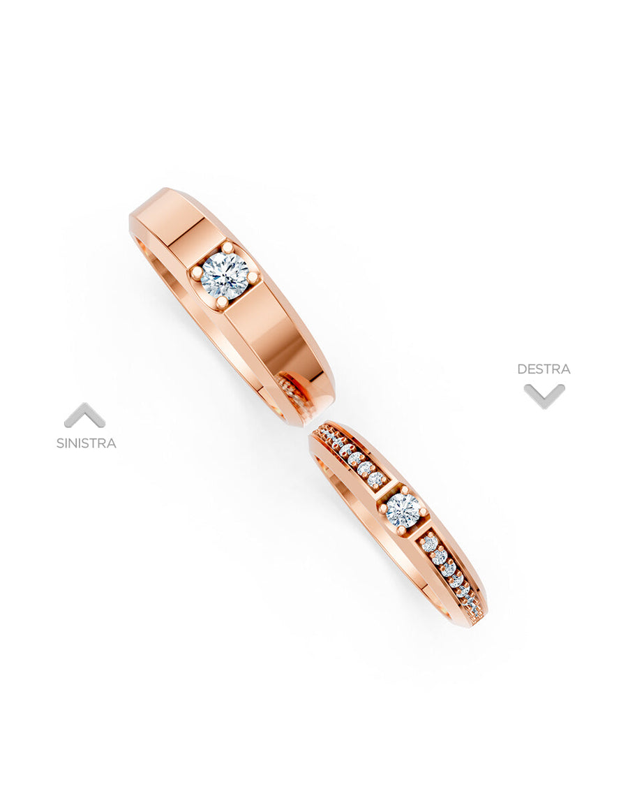 Argolla de matrimonio - unión perfecta - UNITI251