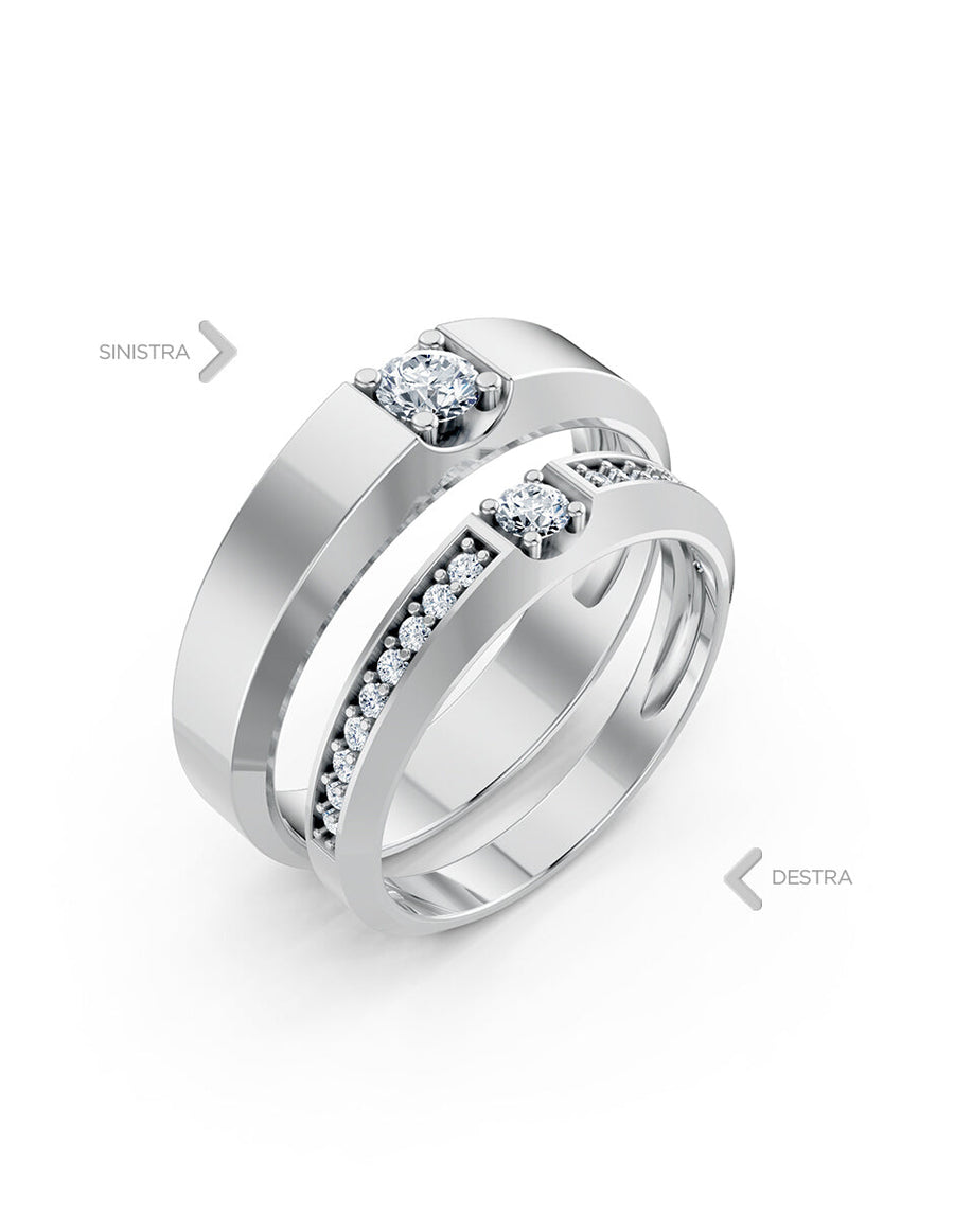 Argolla de matrimonio - unión perfecta - UNITI251