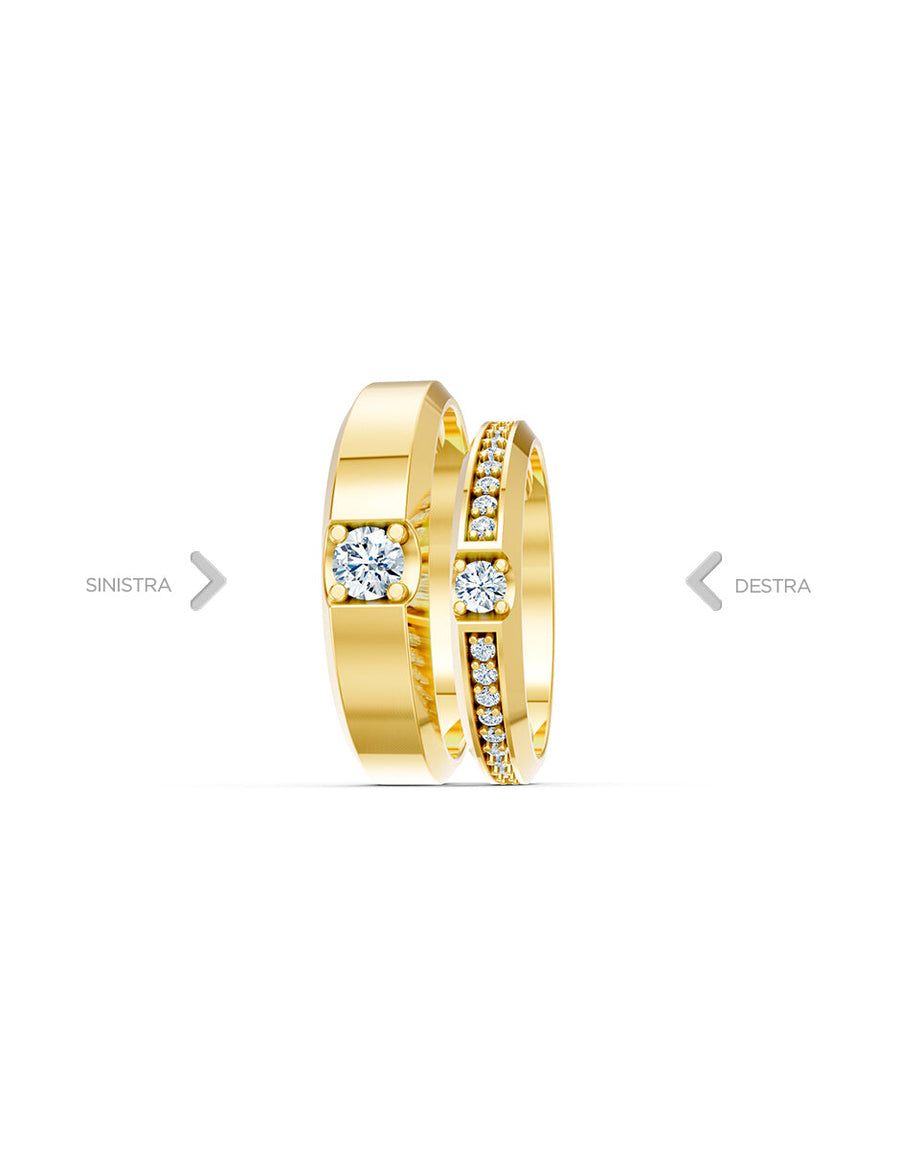 Argolla de matrimonio - unión perfecta - UNITI251