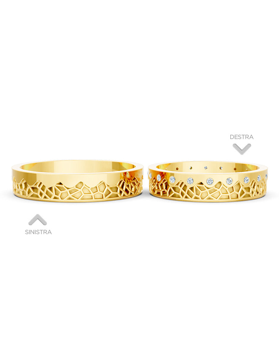 Argolla de matrimonio - unión perfecta - UNITI252