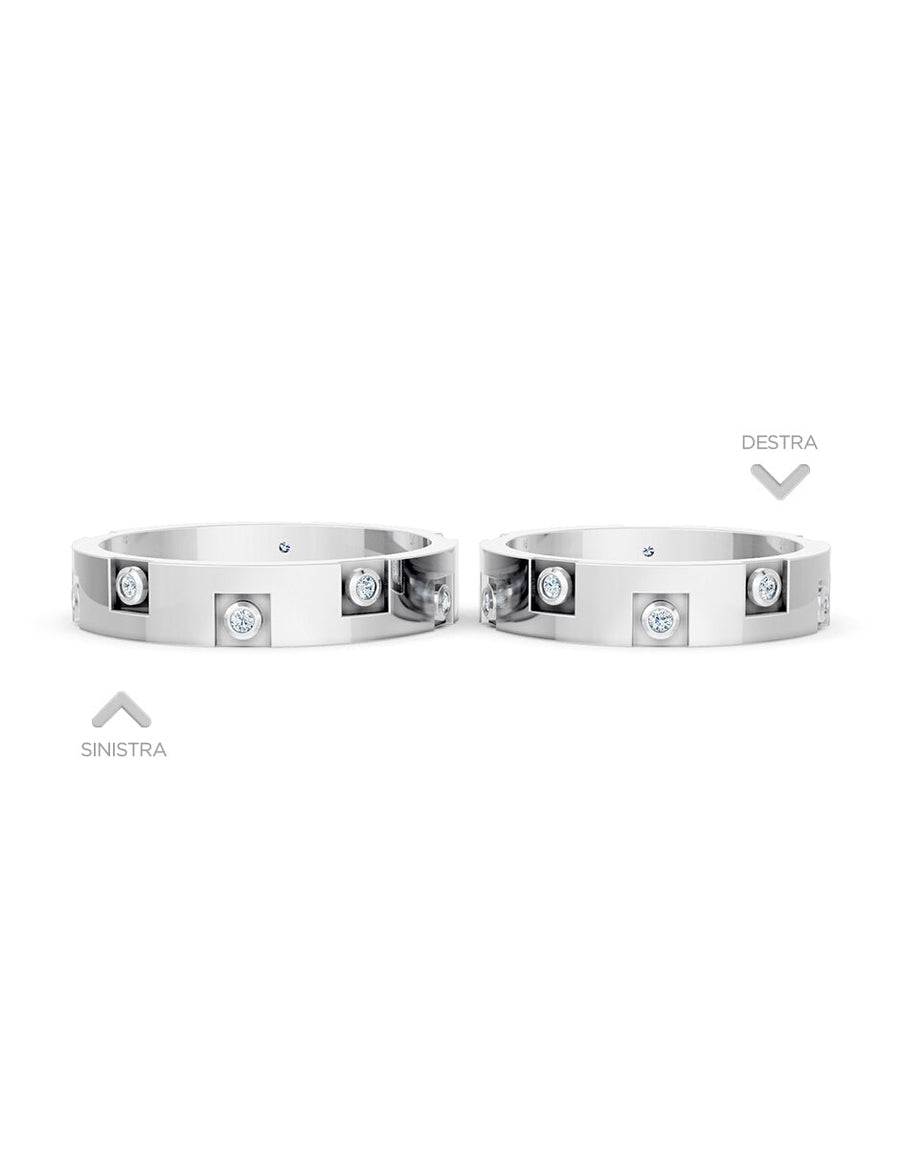 Argolla de matrimonio - unión perfecta - UNITI253