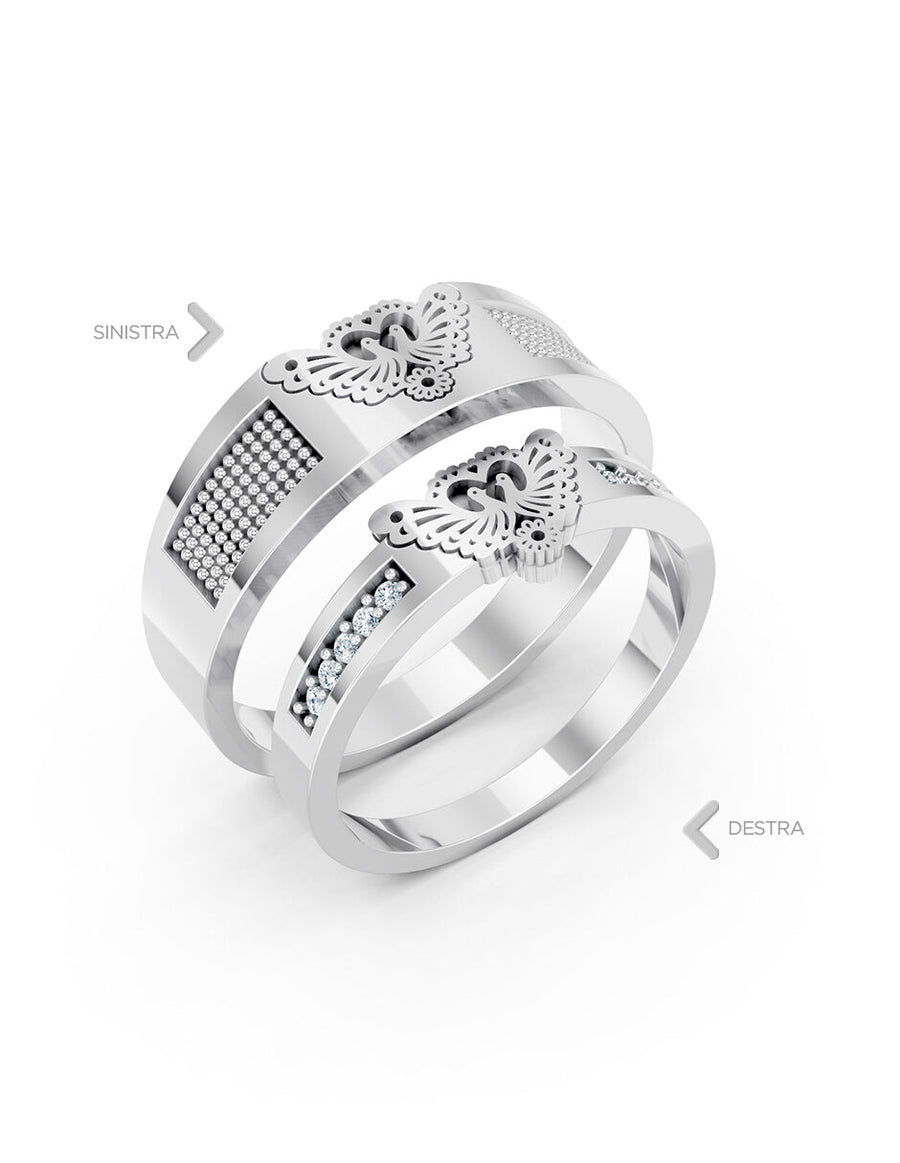 Argolla de matrimonio - unión perfecta - UNITI254
