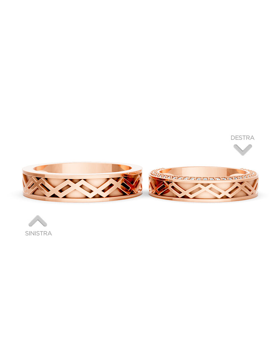 Argolla de matrimonio - unión perfecta - UNITI255