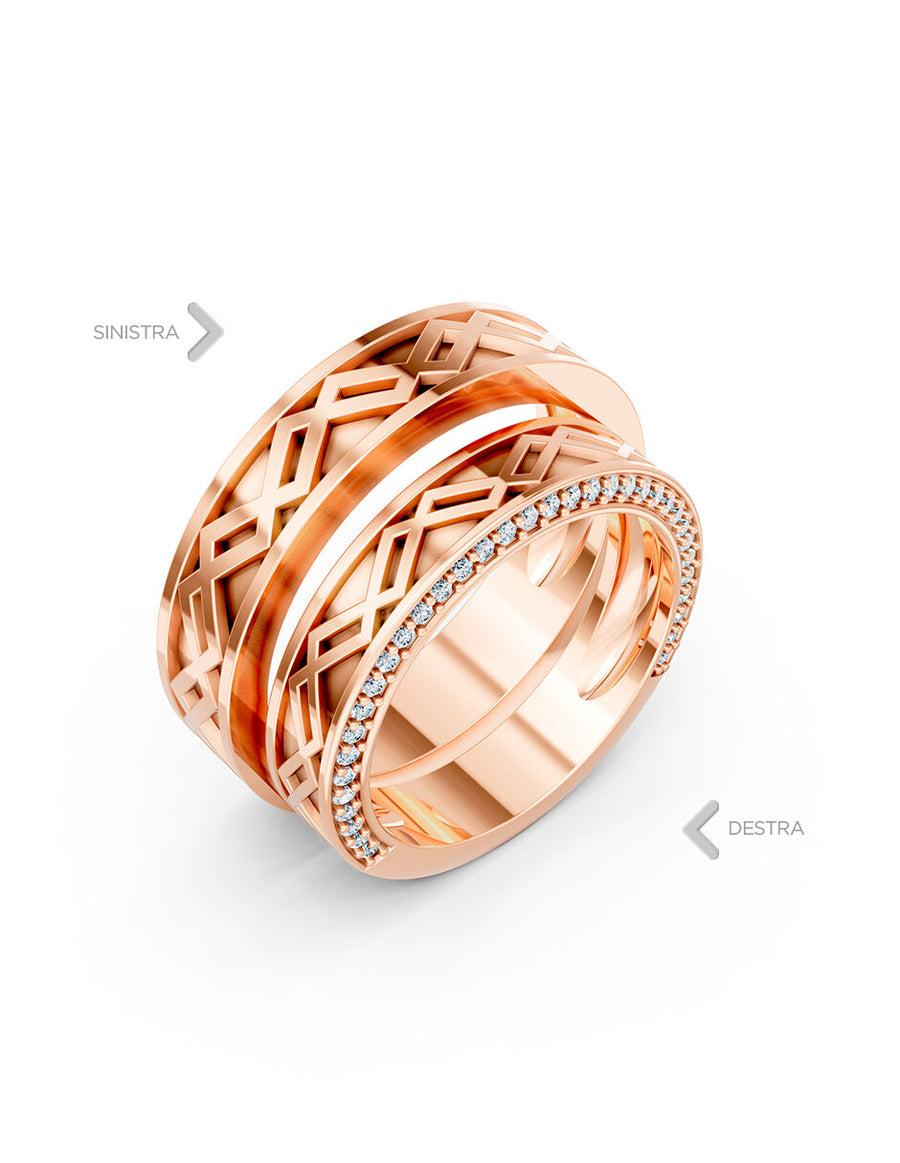 Argolla de matrimonio - unión perfecta - UNITI255
