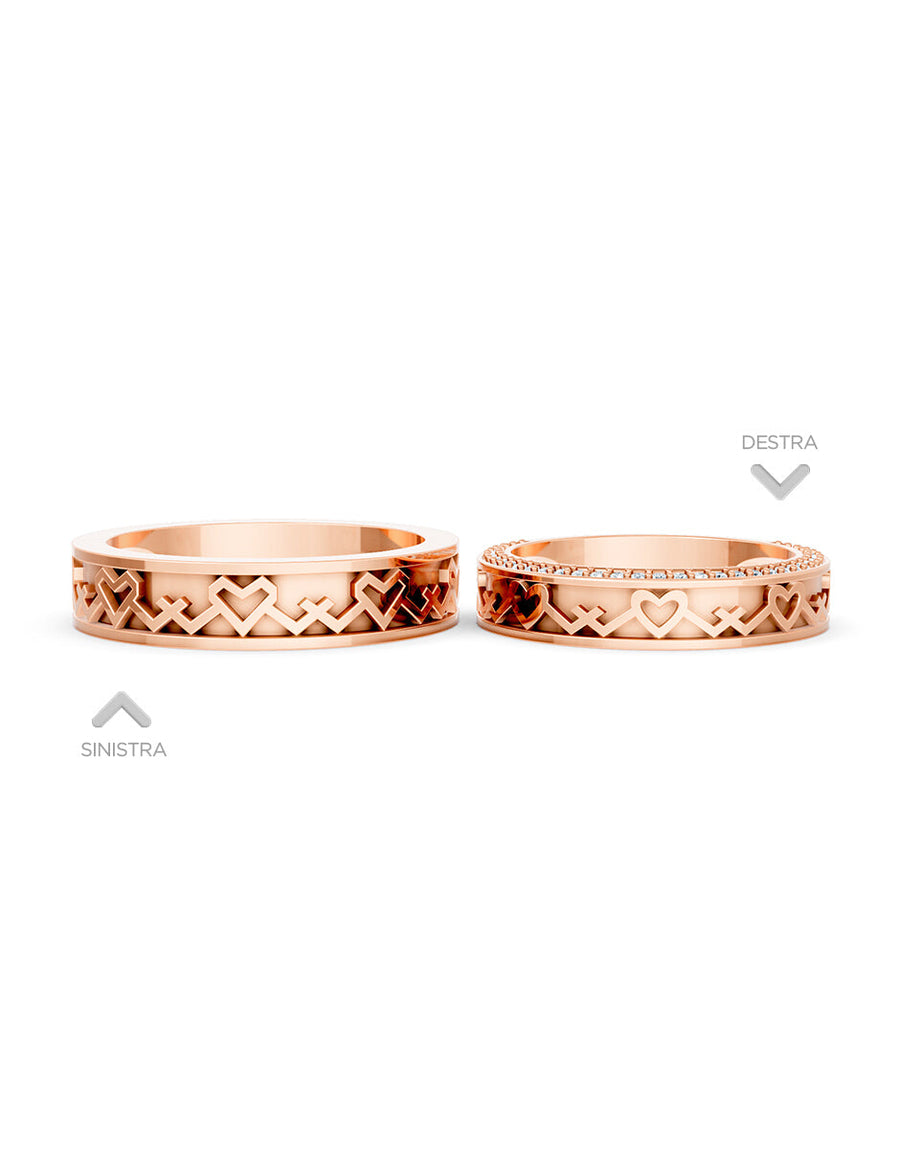 Argolla de matrimonio - unión perfecta - UNITI256