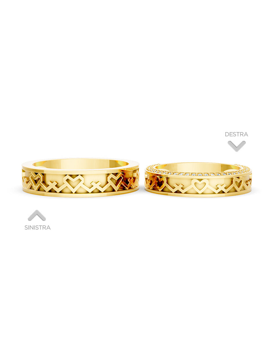 Argolla de matrimonio - unión perfecta - UNITI256