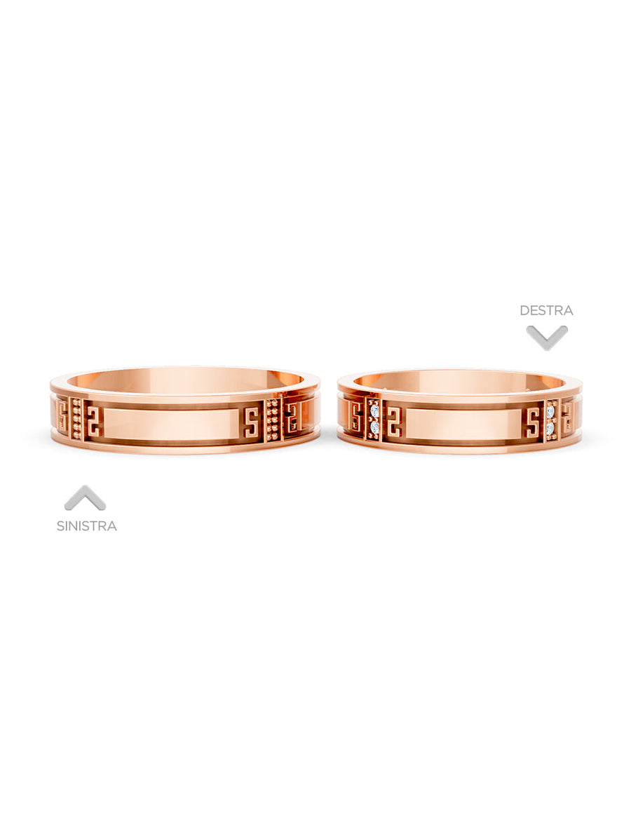 Argolla de matrimonio - unión perfecta - UNITI257
