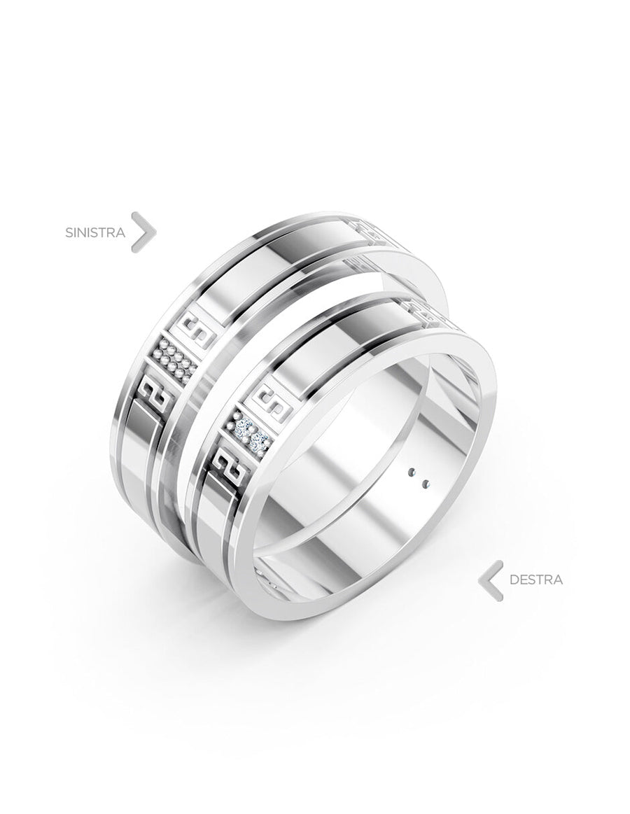 Argolla de matrimonio - unión perfecta - UNITI257