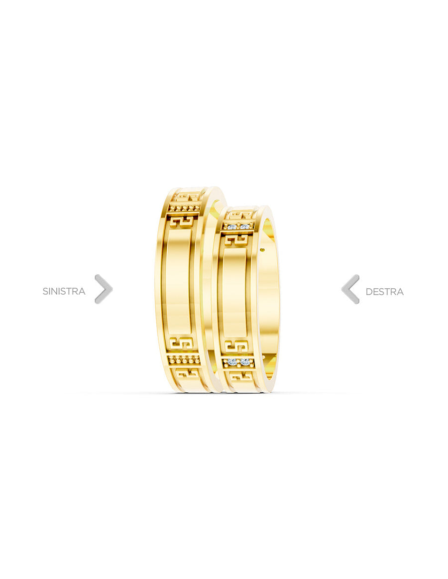 Argolla de matrimonio - unión perfecta - UNITI257